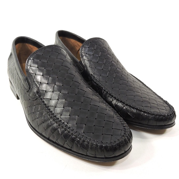 ALBERTO CICCIOLI ?? MEN\'S BLACK SOFT LEATHER COMFORT SUMMER LOAFERS main image 7